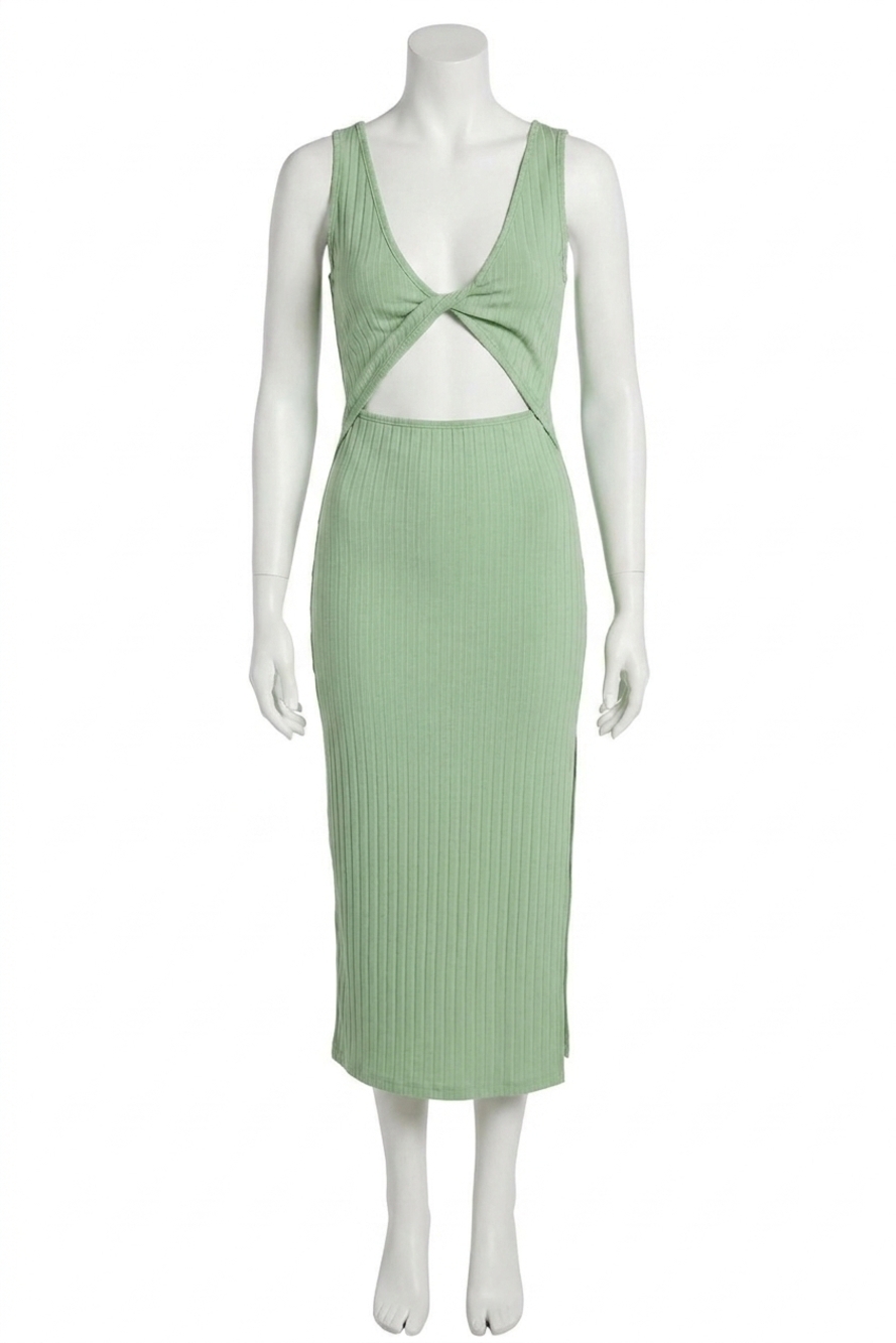 NEW BILLABONG the take a look 2-way midi dress in green
